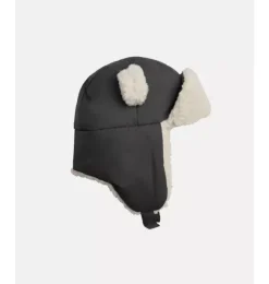 Janie and Jack Baby Accessories|Kids Accessories-The Cub Hat - Benji Sherpa smokey