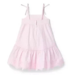 Janie and Jack Dresses-The Destination Dress light pink