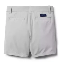 Janie and Jack Shorts-The Everywhere Quick Dry Short silver grey