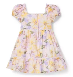 Janie and Jack Swim Outfits|Dresses-The Floral Isle Dress lavish lilac floral