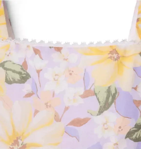 Janie and Jack Swim Outfits|Dresses-The Floral Isle Dress lavish lilac floral