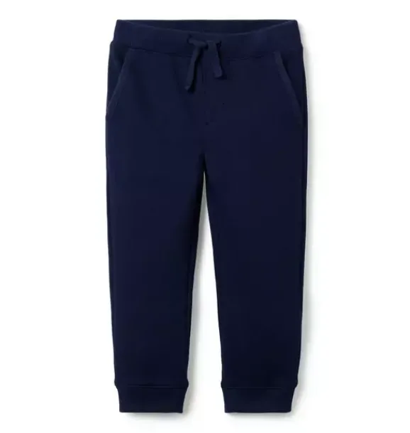Janie and Jack Pants|Matching Sets-The French Terry Jogger merchant marine