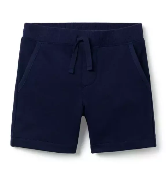 Janie and Jack Matching Sets|Shorts-The French Terry Short merchant marine