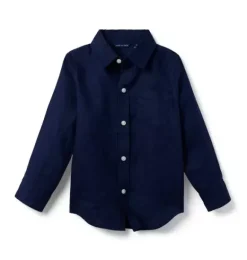 Janie and Jack Shirts-The Linen Shirt merchant marine
