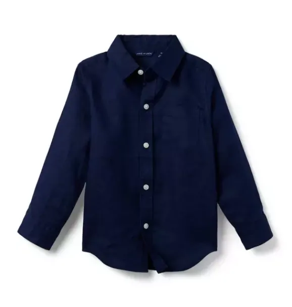 Janie and Jack Shirts-The Linen Shirt merchant marine