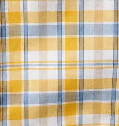Janie and Jack Shirts-The Madras Plaid Shirt sunny yellow plaid
