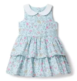 Janie and Jack Dresses-The Matching Moment Floral Dress light blue floral