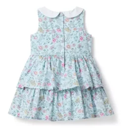 Janie and Jack Dresses-The Matching Moment Floral Dress light blue floral