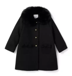 Janie and Jack Jackets & Coats-The Opening Night Coat black
