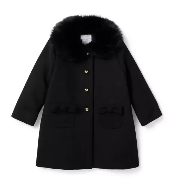 Janie and Jack Jackets & Coats-The Opening Night Coat black