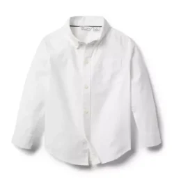Janie and Jack Suiting|Shirts-The Oxford Shirt white