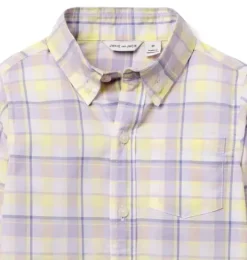 Janie and Jack Shirts-The Plaid Shirt blooming orchid plaid