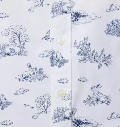 Janie and Jack Suiting|Shirts-The Poplin Shirt white bunny