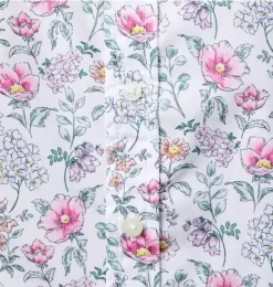 Janie and Jack Suiting|Shirts-The Poplin Shirt white floral