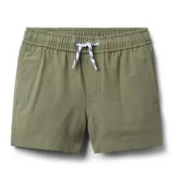 Janie and Jack Shorts|Disney Mickey Mouse Safari-The Quick-Dry Shortest Short lichen green