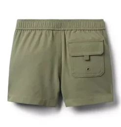 Janie and Jack Shorts|Disney Mickey Mouse Safari-The Quick-Dry Shortest Short lichen green