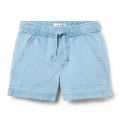 Janie and Jack Shorts-The Shortest Short granted wish light wash