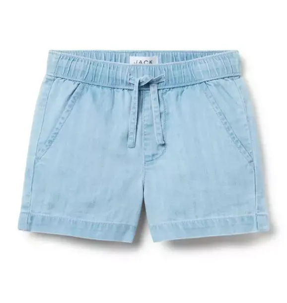 Janie and Jack Shorts-The Shortest Short granted wish light wash