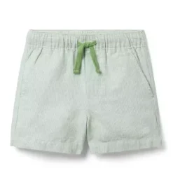 Janie and Jack Shorts-The Shortest Short mountain green stripe