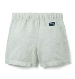 Janie and Jack Shorts-The Shortest Short mountain green stripe
