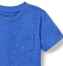 Janie and Jack Tees-The Slub Tee skylark blue