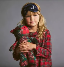 Janie and Jack Shoes & Accessories|Shoes & Accessories-The Tartan Bear Plush bradbury red tartan