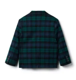 Janie and Jack Blazers & Vests|Suiting-The Tartan Blazer dark emerald tartan