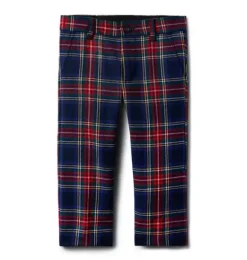 Janie and Jack Suiting|Pants-The Tartan Pant holiday red tartan