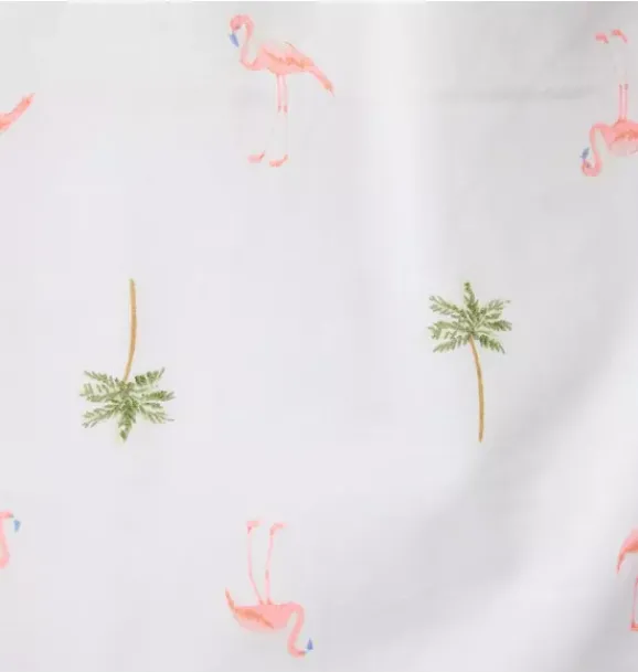 Janie and Jack Dresses-The Trending Tropics Dress white flamingo palm