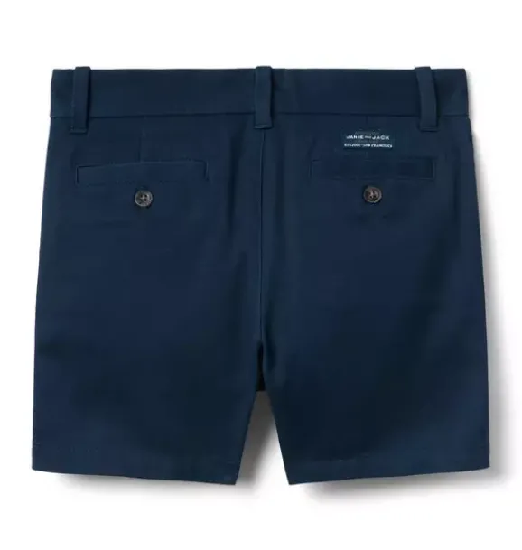 Janie and Jack Shorts-The Twill Short merchant marine
