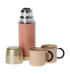 Janie and Jack Dolls-Thermos and Cups - soft coral