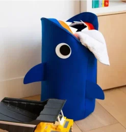 Janie and Jack Storage-Tidy Bag Shark blue