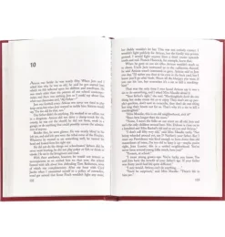 Janie and Jack Books-TO KILL A MOCKINGBIRD LEATHER EDITION red
