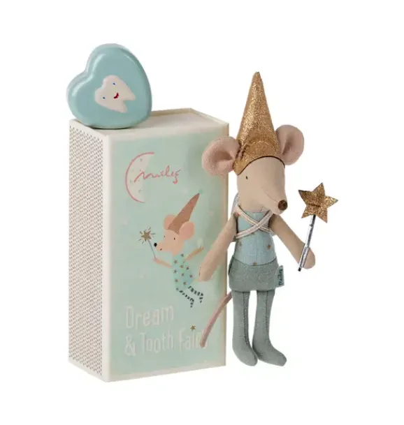 Janie and Jack Dolls-Tooth Fairy Mouse, blue