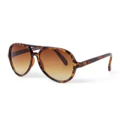 Janie and Jack Accessories|Sunglasses-Tortoise Aviator Sunglasses tortoise brown