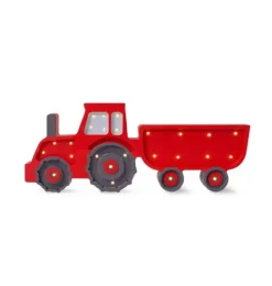 Janie and Jack Lighting-Tractor Lamp red