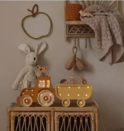 Janie and Jack Lighting-Tractor Lamp red
