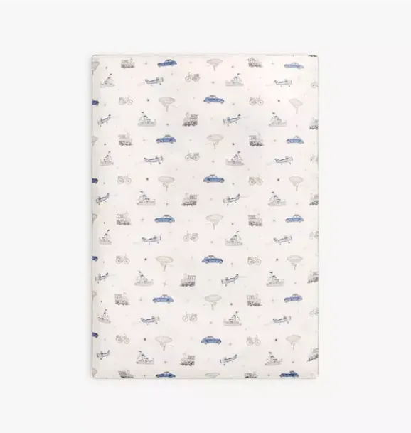 Janie and Jack Nursery|Blankets And Quilts-Transit Treasures Baby Duvet Set - blue