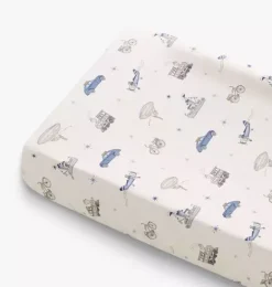 Janie and Jack Nursery|Diapering-Transit Treasures Changing Pad Cover - blue
