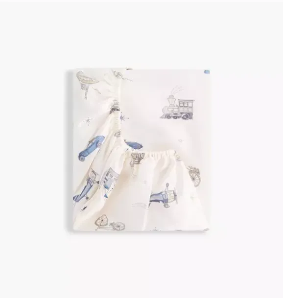Janie and Jack Nursery|Diapering-Transit Treasures Changing Pad Cover - blue