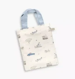 Janie and Jack Sheets|Nursery-Transit Treasures Crib Sheet - blue