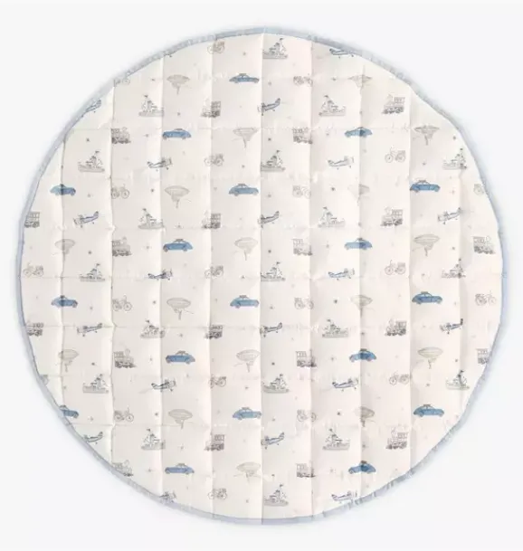 Janie and Jack Nursery|Playroom-Transit Treasures Play Mat - blue