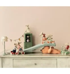 Janie and Jack Dolls-Tricycle Mouse, Big Brother - blue