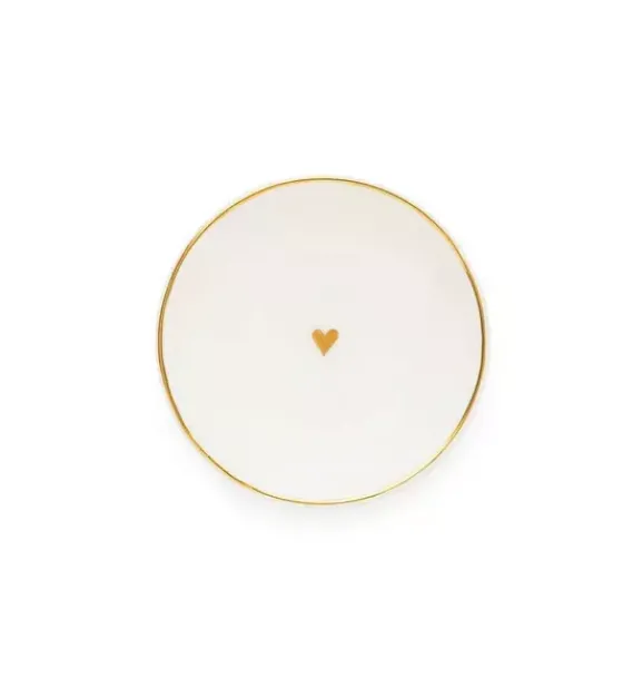 Janie and Jack Desk Accessories-Trinket Tray, Small Round Heart multi