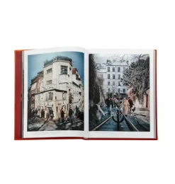 Janie and Jack Books-Trope Paris LEATHER EDITION orange