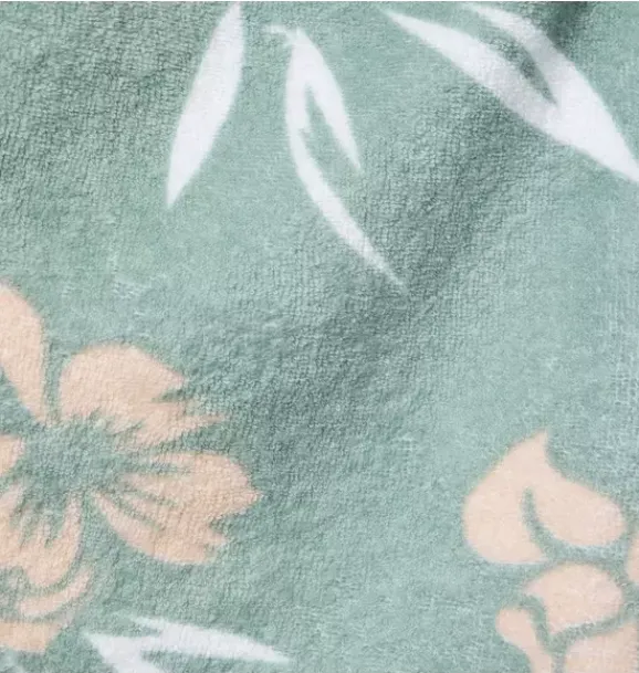 Janie and Jack Matching Sets|Shorts-Tropical Floral Terry Short chaparral green tropical floral