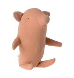 Janie and Jack Stuffed Animals-Truffle Pig, Medium pink