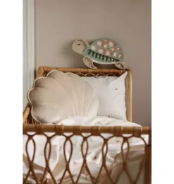 Janie and Jack Lighting-Turtle Lamp seafoam pink