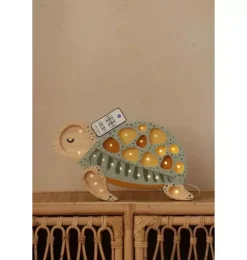 Janie and Jack Lighting-Turtle Lamp galapagos sage