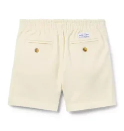 Janie and Jack Shorts-Twill Pull-On Short freshwater pearl